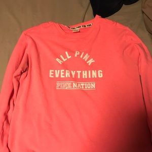 Pink nation sweater